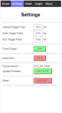 dropControllerV4_Updating the firmware
