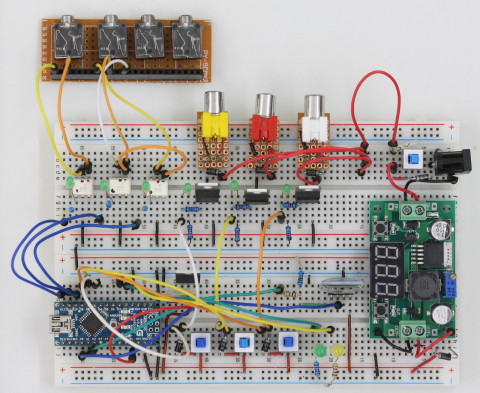 dropControllerBT Bread Board