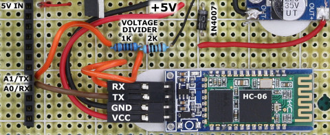 dropControllerBT PerfBoard BlueTooth